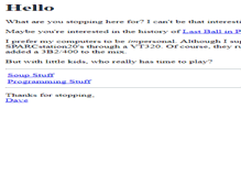 Tablet Screenshot of drdvp.sixbit.org